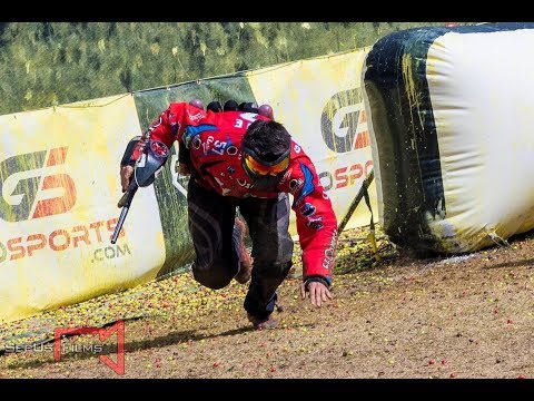 *Raw Paintball* San Antonio X Factor vs Houston Heat on NXL Dallas 2018 Layout pt  1