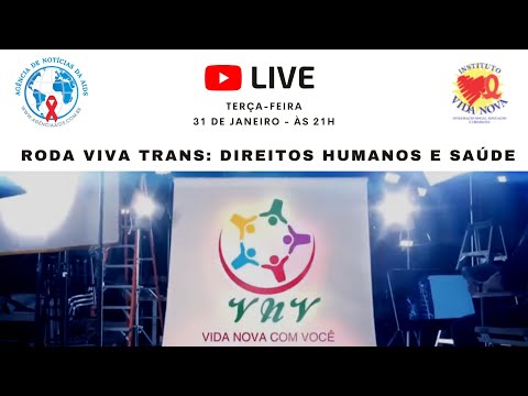 Live às Terças: RODA VIVA TRANS – Direitos Humanos e Saúde
