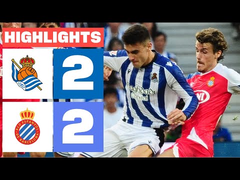 REAL SOCIEDAD 2 - 2 RCD ESPANYOL | HIGHLIGHTS LALIGA EA SPORTS