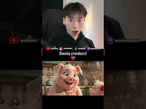 WEIRONG BASTA CREDERCI IN LIVE SU TWITCH  | #weirong #perte #reaction  #short #neiperte #italia