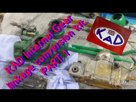 Classic mini KAD Internal Gear linkage kit and how to fit it. ￼PART 1