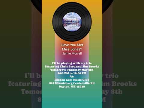 I’ll be playing with Chris Berg and Jim Brooks tonight 8:00 PM to 10:00 PM Hidden Gem Music Club.