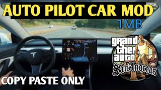 How to install auto driving mod in gta san andreas pc | TUF GAMING STUDIO