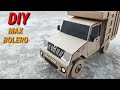 How To Make Mahindra RC Bolero Maxi Truck With Cardboard DIY