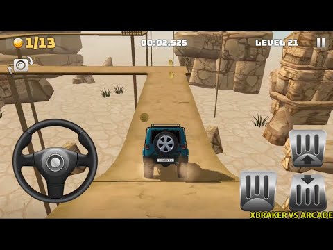 Mountain Climb 4x4 Offroad Car Drive - New Paint Unlocked Jeep Wrangler Driving Android Gameplay 3D