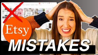 These 5 Etsy Mistakes Are Costing You Money | Common Etsy Mistakes to AVOID in 2026 😳