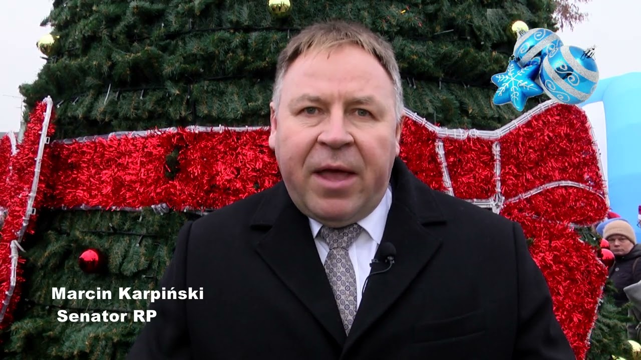 Życzenia świąteczno-noworoczne | Senator RP Marcin Karpiński