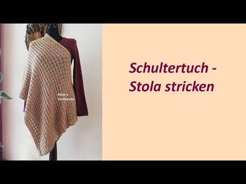 Ragmela 50 - Stola / Schultertuch stricken