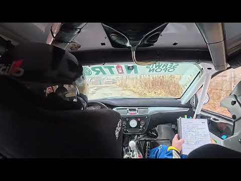 T.Jurkun/M.Kozdroń 63 rajd barbórka Lancer Evo IX os. Twierdza Modlin
