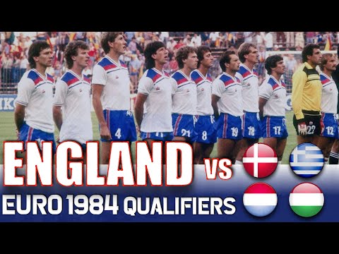 England Euro 1984 Qualification All Matches Highlights | Road to France