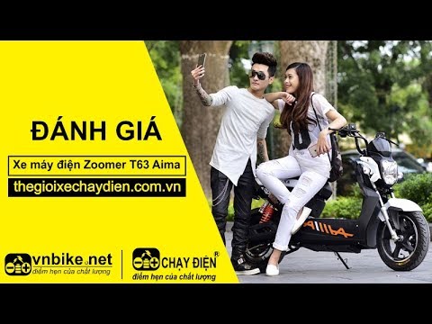 Đánh giá xe máy điện Zoomer T63 Aima