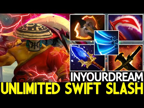 INYOURDREAM [Juggernaut] Unlimited Swift Slash TOP Pro Carry 7.26 Dota 2