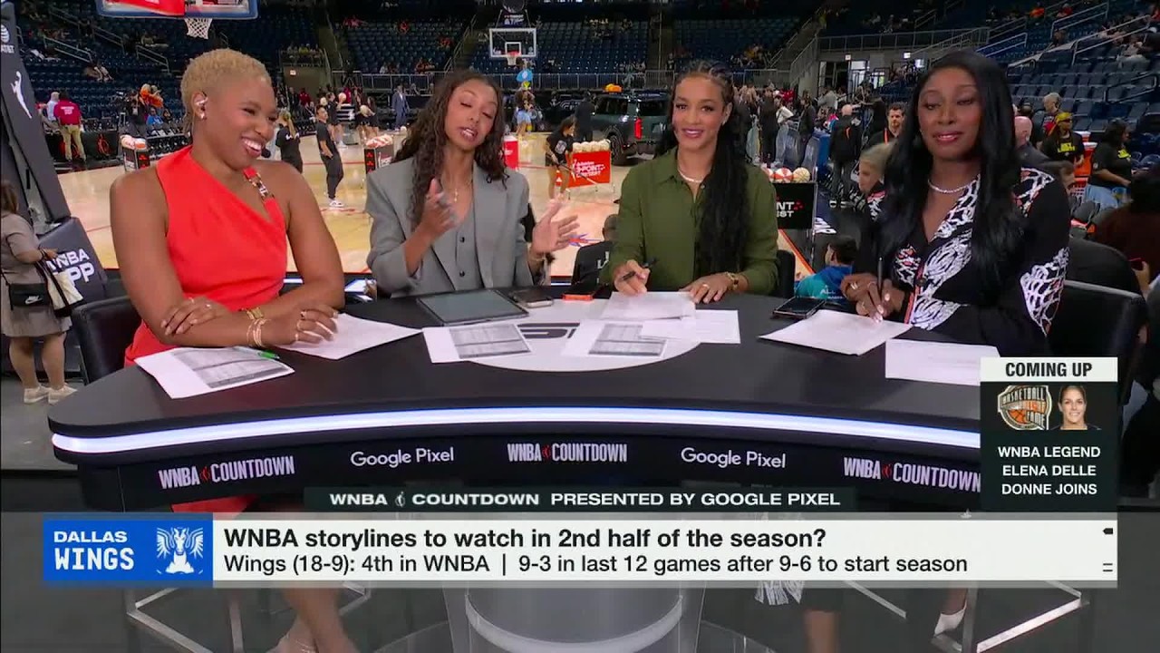 BIGGEST WNBA second-half storylines + Reactions to LeBron James signing with 76ers | WNBA Countdown