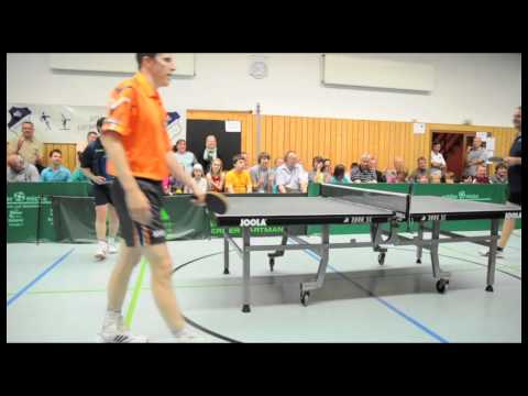 TISCHTENNIS SHOW MIT JÖRG ROSSKOPF UND STEFFEN FETZNER
