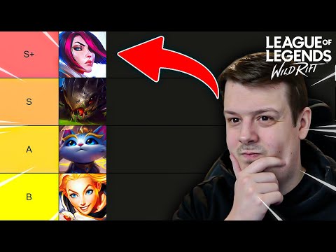 Wild Rift Tier List Patch 6.3F 2026 – NEW YEAR! NEW CHAMPION! NEW STRONGEST PICKS!