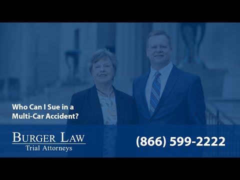Who Can I Sue in a Multi-Car Accident?