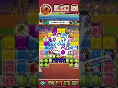 #ToonBlast lvl7922 Full video on channel! #game #mobilegameplay #gaming  #toonblastgameplay