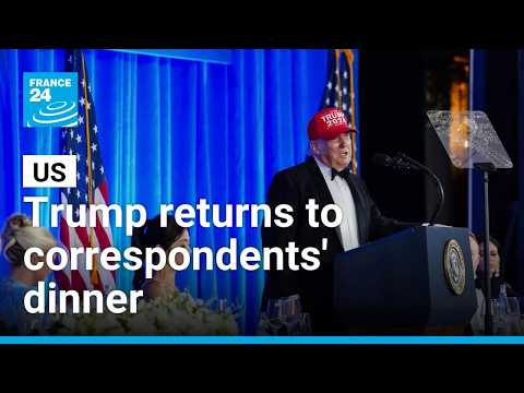 Trump praises secret service at White House correspondents' dinner