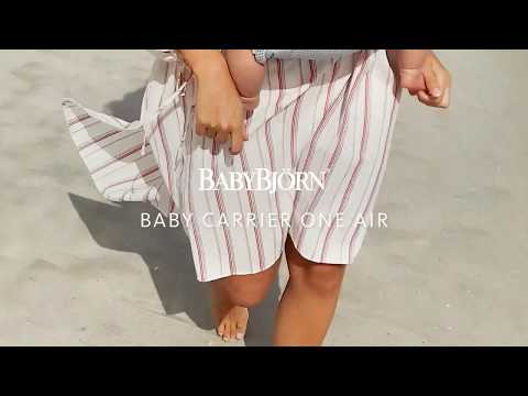 BABYBJORN nešioklė ONE AIR, anthracite, 098013 video