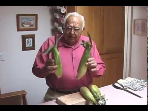 Shucking Corn - Clean Ears Every Time No Music 2
