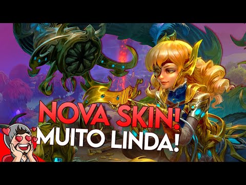 SCYLLA MID, NOVA SKIN MUITO LINDA! - ⚡ Smite BR Master Ranked Conquista