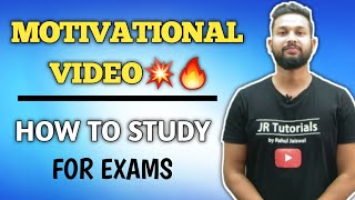 Motivational Video 🔥 Important Message to All Students | How to Study | JR Tutorials |
