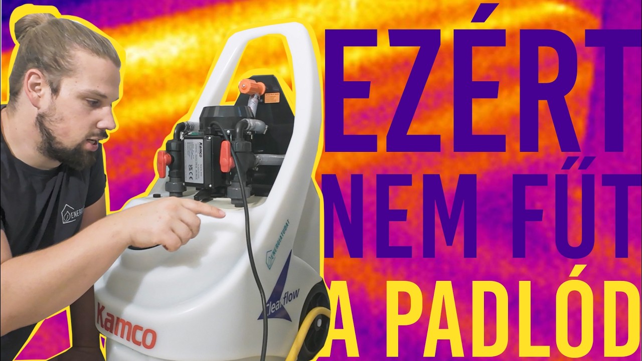 Videó nézőképe: gépi fűtésrendszer-mosás munka közben
