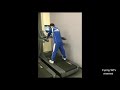 Treadmill Running Fast Video Clip