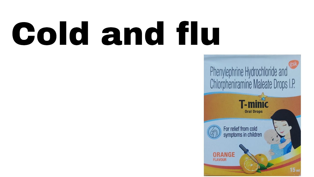 T minic drops uses in Hindi | Cold and flu for best medicine