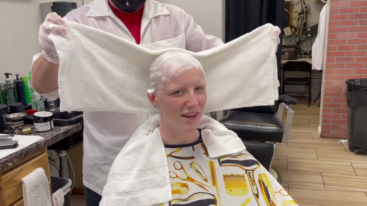 Nellie LV 6: Shaves Her Blonde Hair Off  (YT Original)