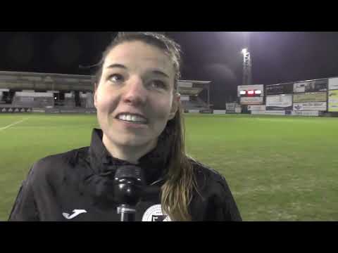 Nicky Van Den Abbeele na SC Eendracht Aalst Ladies - FWS Woluwe op 22.01.2022