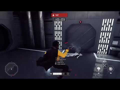 Lando's current disabler shock radius