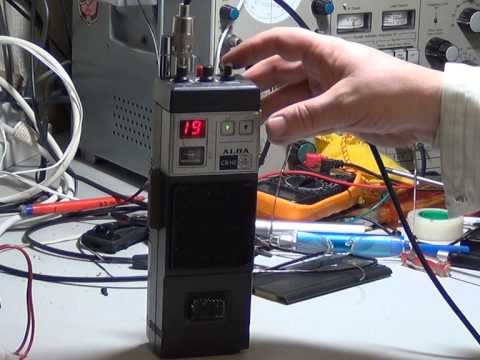 Alba CBH2 - UK CB radio 2W, 40 channel (CB 27/81) (Hand portable).  On The Air Test