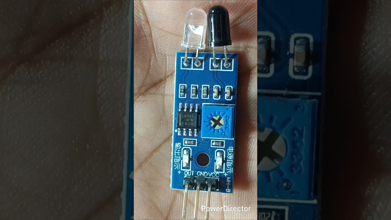 Amazing IR  Sensor Project ll Infrared Obstacle Detector module circuit ll without Arduino #irsensor