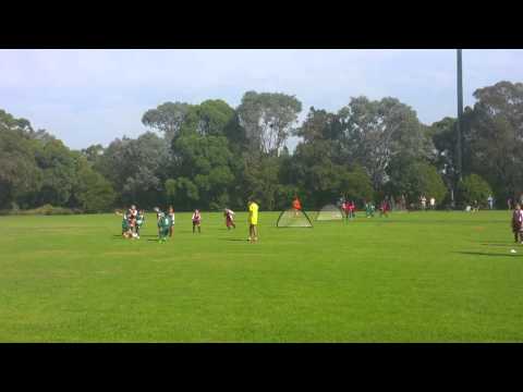 Woojooson U7 strathfield kids soccer club 20160402 nice defence