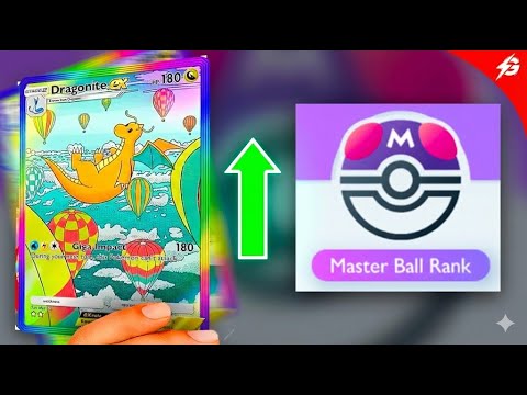 Dragonite Deck with an 81% WINRATE in Masterball! (TRY THIS)