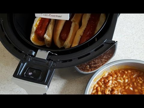 Air Fryer Nathans Hot Dogs With Airfryer Baked Beans...