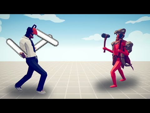 CHAINSAW MAN [DENJI] vs EVERY UNIT - ANIME - Totally Accurate Battle Simulator TABS