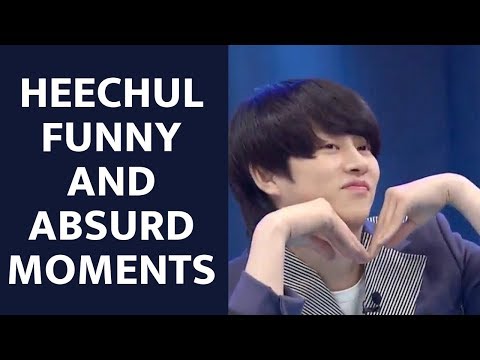 Super Junior 슈퍼주니어  KIM HEECHUL Funny,Cute and Absurd Moments