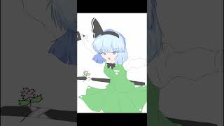 魂魄妖夢を描きました！！タイムラプス #魂魄妖夢 #イラストメイキング