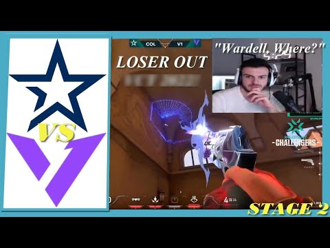 LOSER OUT ! V1 vs COL | Tarik Reacts | HIGHLIGHTS |VCT 2022 NA Stage 2 Challengers-Open Qualifier 2.