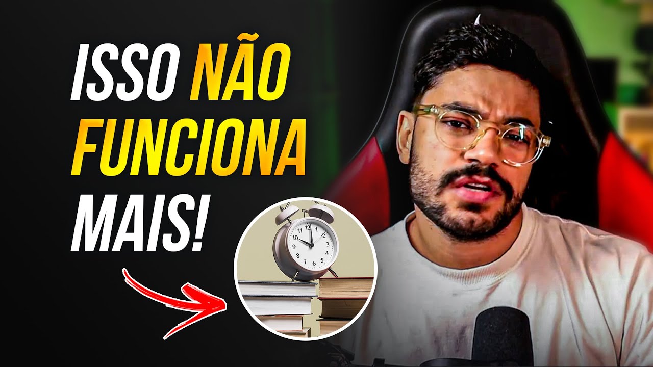 ESTUDAR 6H POR DIA VAI TE REPROVAR EM CONCURSO!