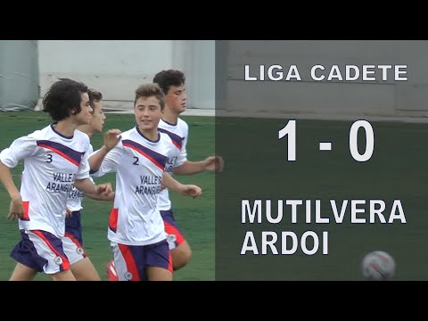 Liga Cadete / UD Mutilvera - CD Ardoi (1-0) 22 Septiembre 2019