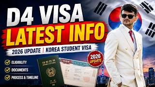 D4 Visa Cost, Requirement, Process | Study in South Korea | D4 Visa from Nepal #d4visa