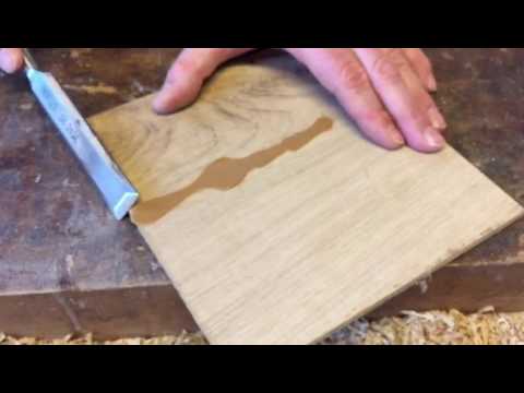 STUBAI WoodRepair, Anwendung mit Stemmeisen