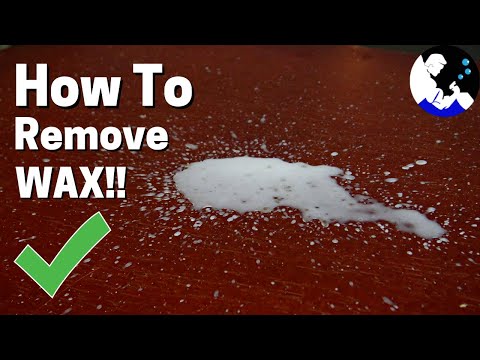 How to Remove WAX From Wood!! 💥 (GENIUS)