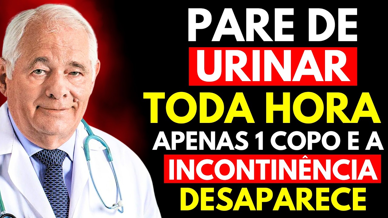 UROLOGISTA DE 80 ANOS REVELA: Incontinência tem cura!