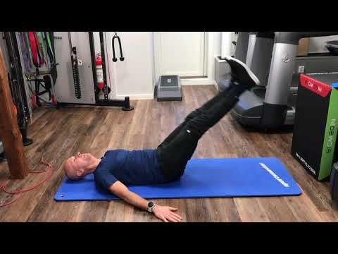 Omvänd rak fällkniv på yogamatta