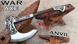 Forging VALHALLA AXE out of Old ANVIL - Assassin's Creed