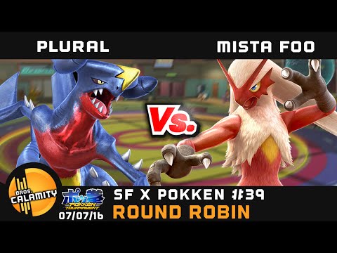 SFxP #39 | MistaFoo (Blaziken) vs Plural (Garchomp) - Round Robin - Pokken